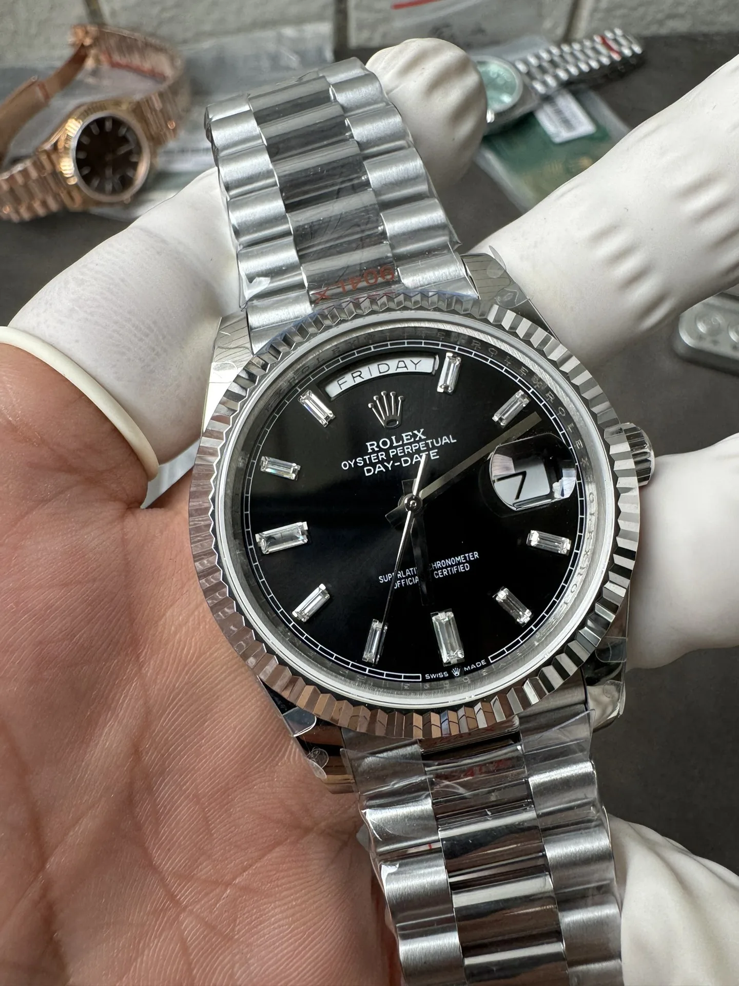 GM l 2836무브먼트 l 40mm l 데이데이트 Day-date 178g