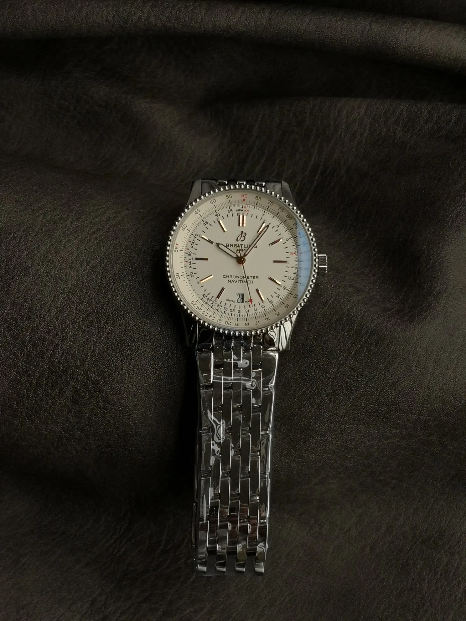 V7 l 2824 무브먼트 l 41mm l 브라이틀링 Navitimer 오토매틱 41