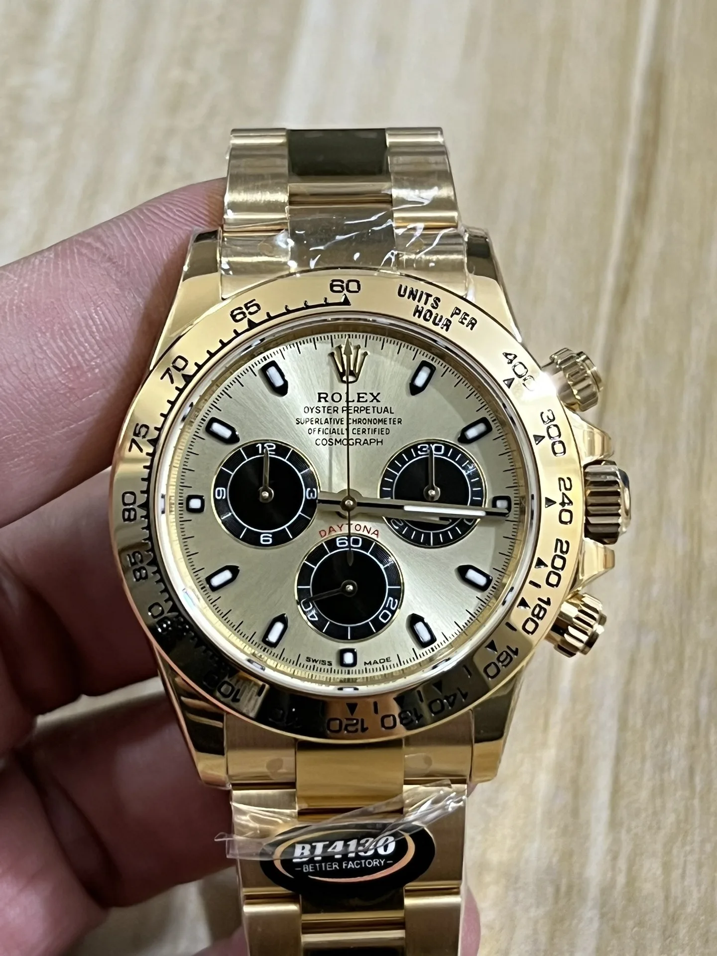 BT | 4130 무브먼트｜40mm l 롤렉스 데이토나