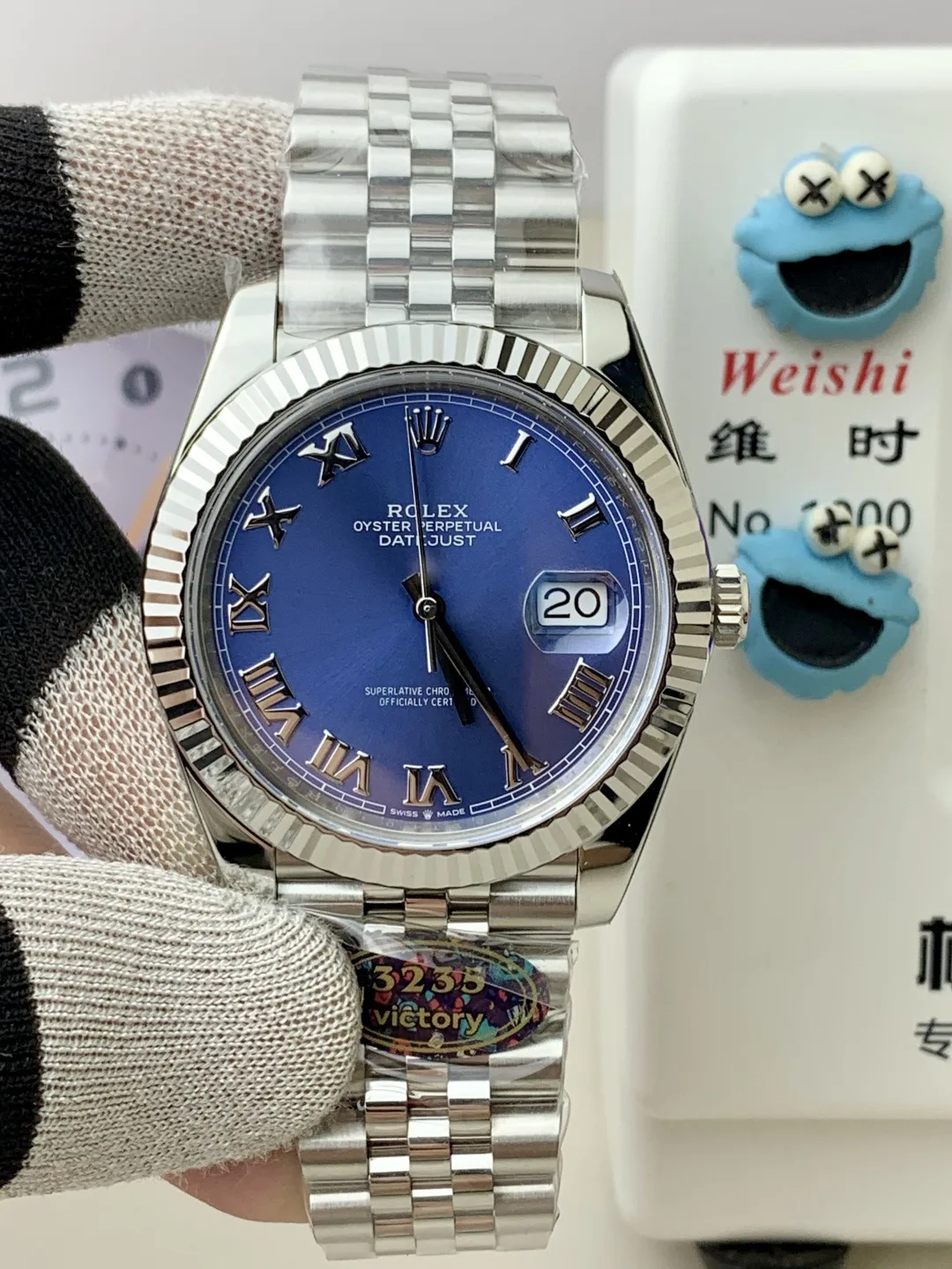 VF | 3235 무브먼트 l 41mm｜롤렉스 데이트저스트 126334