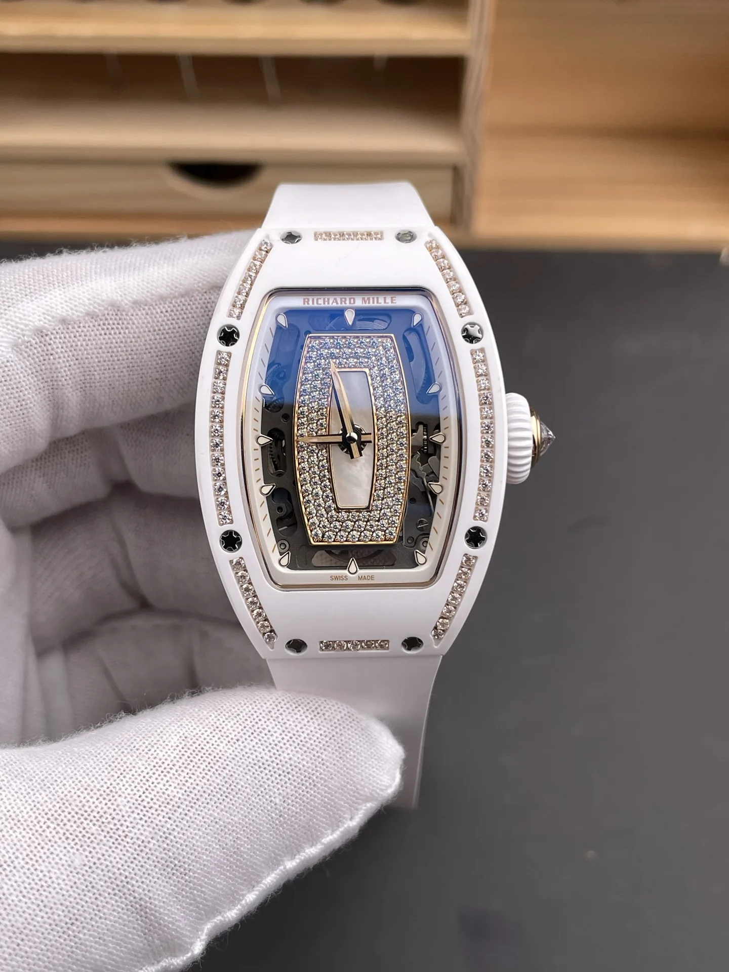 ZF l CRMA2무브먼트 l  45mm l Richard Mille Rm 07-01