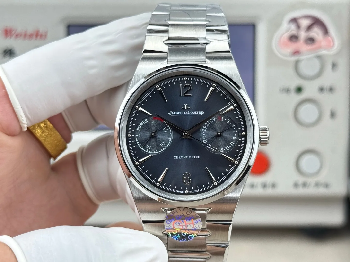GH l Cal.738 무브먼트 l 39mm l 스테인리스 스틸 마스터 Q4168120