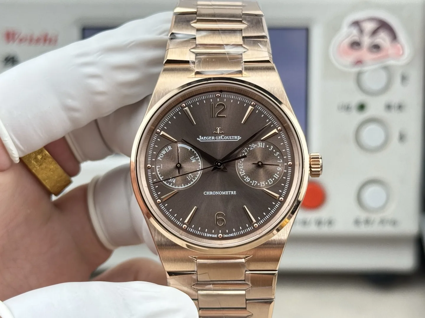 GH l Cal.738 무브먼트 l 39mm l 스테인리스 스틸 마스터 Q4168120