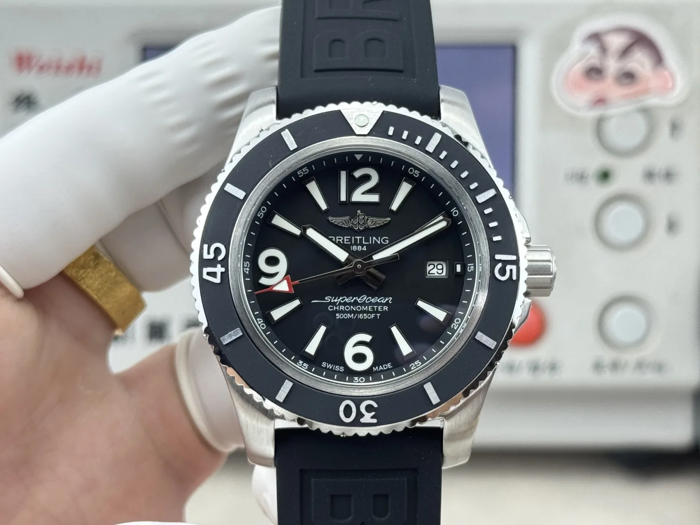 BLS l 2824 l 42mm l 브라이틀링  슈퍼오션 신형